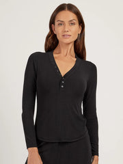 Lounge Long Sleeve Henley