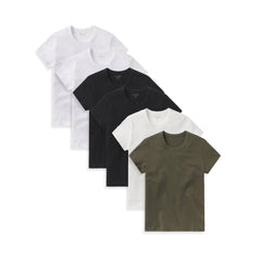 Classic Crew Slub 6-Pack