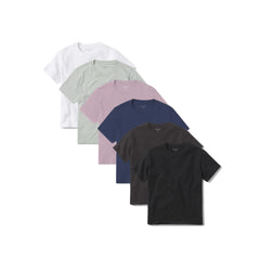 Everyday Cotton Crew Tee 6-Pack