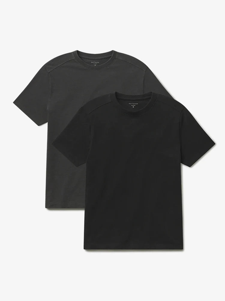 Cotton Jersey Oversized Tee 2-Pack