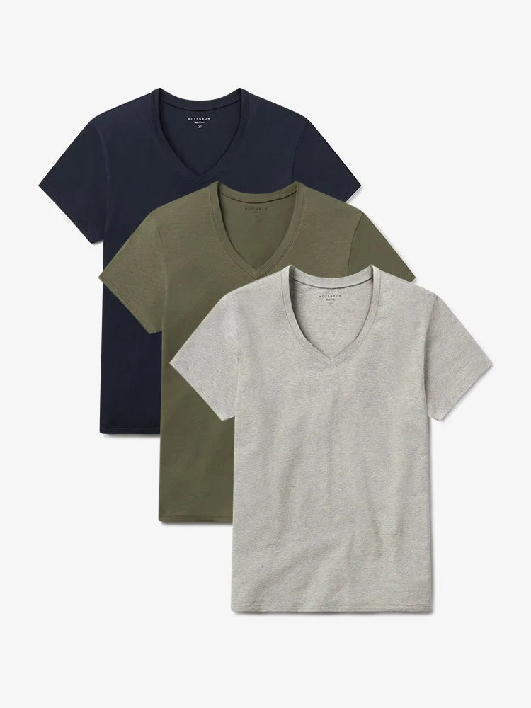 Relaxed V-Neck Marcy Tee 3-Pack