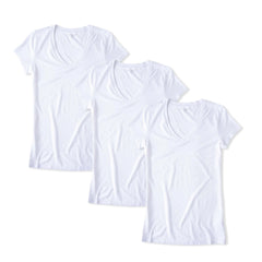 Fitted V-Neck Marcy 3-Pack