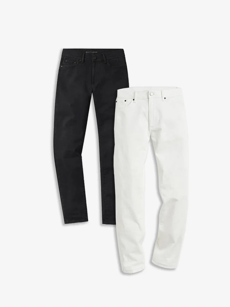 Slim Stone and Slim Mercer 2-pack Jeans