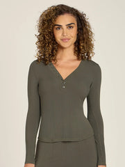 Lounge Long Sleeve Henley