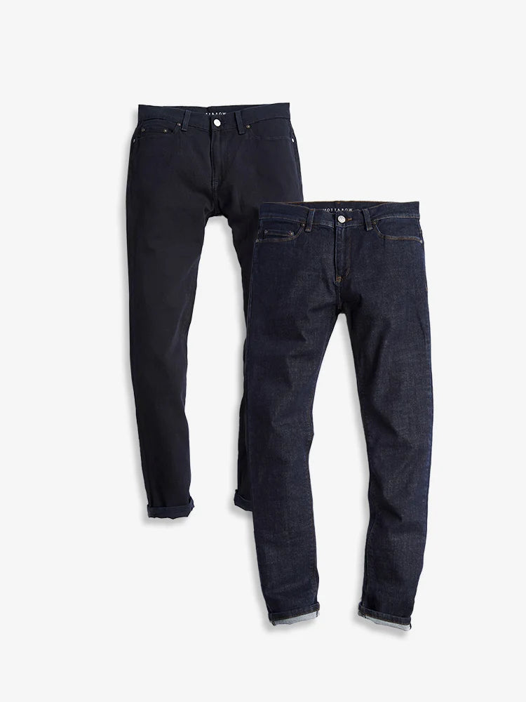 Straight Mercer and Straight Wooster 2-Pack Jeans