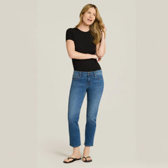Mid Rise Slim Straight Logan Jeans