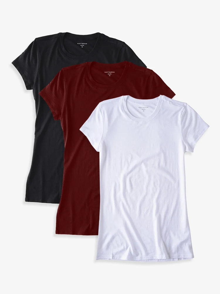 Fitted Crew Marcy 3-Pack