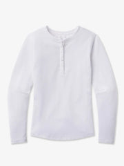 Long Sleeve Rib Henley Tee