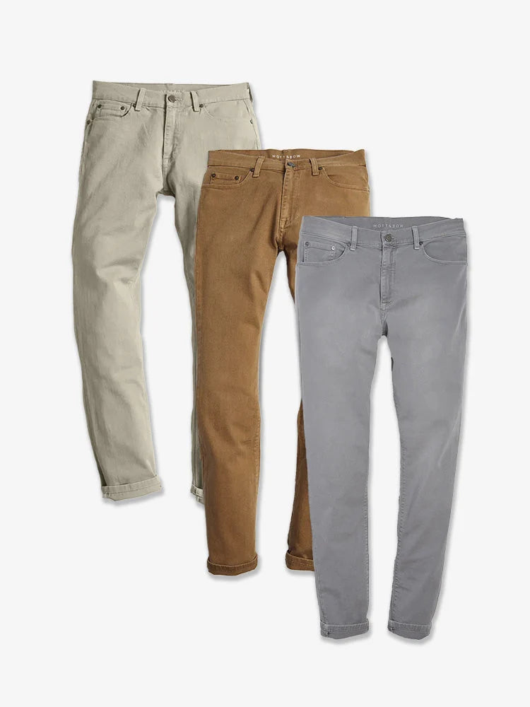 Skinny Twill Stretch Jeans 3-Pack