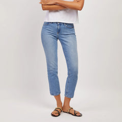 Mid Rise Slim Straight Hubert Jeans