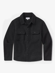 Oversized Wool Shirt Jacket