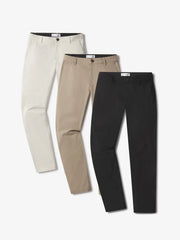 5 Pocket Travel Pants 3-Pack