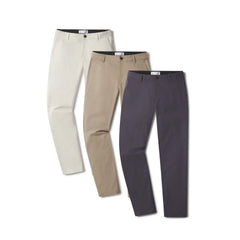 Slim Tech Pants 3-Pack