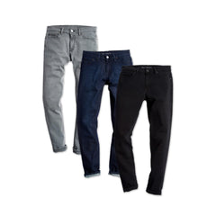 Slim Stone, Crosby and Jay 3-Pack Jeans