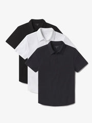 Luxe Performance Polo 3-Pack