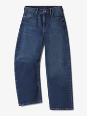 High Rise Cropped Straight Leg Gilmore Jeans