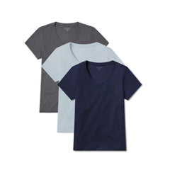 Fitted V-Neck Marcy 3-Pack