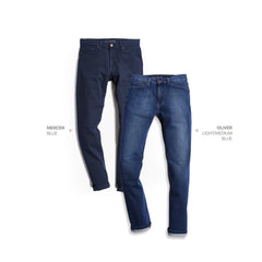 Straight Mercer and Straight Oliver 2-Pack Jeans