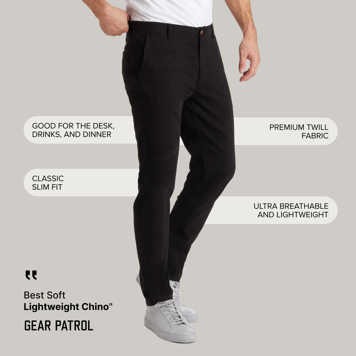 Everyday Comfort Chino Slim Pants