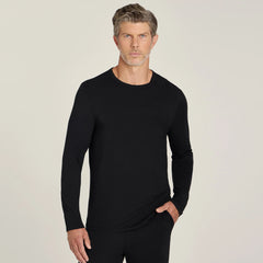 Pajama Long Sleeve Crew Neck