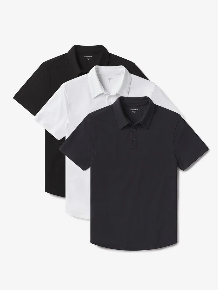 Luxe Performance Polo 3-Pack