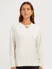 Cotton Jersey Oversized Long Sleeve Tee