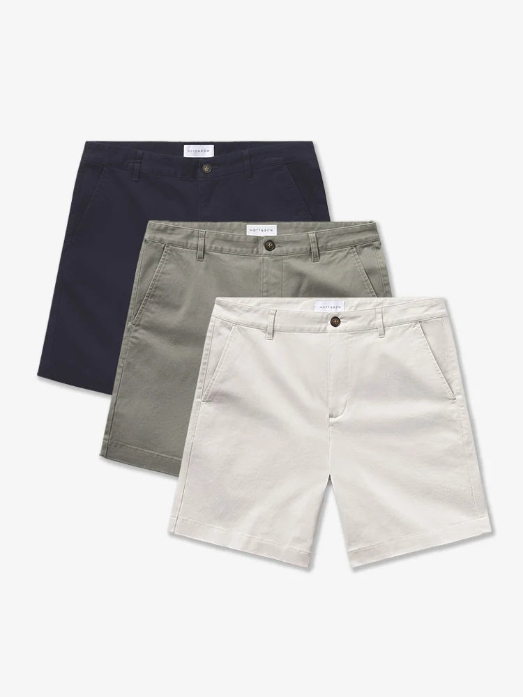 Stretch Chino Short 3-Pack