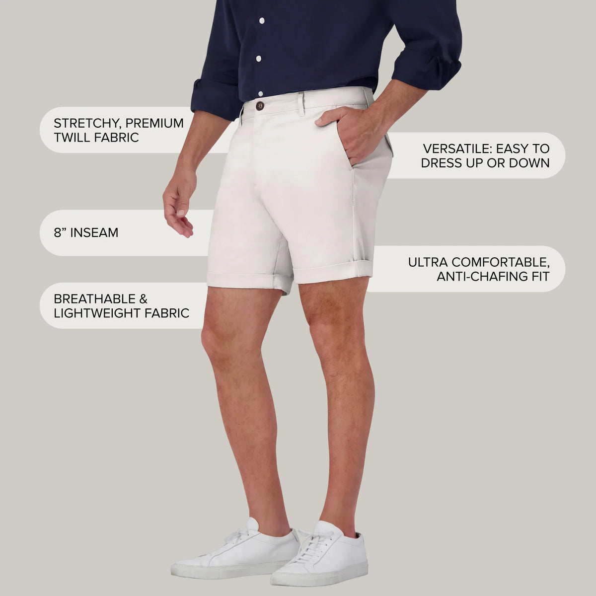 Stretch Chino Short
