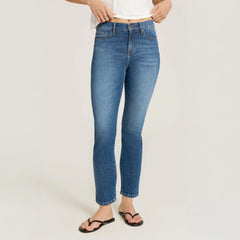 High Rise Mom Ridge Jeans