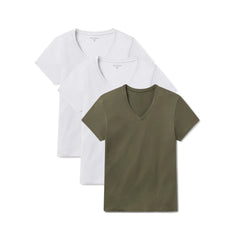 Relaxed V-Neck Marcy Tee 3-Pack