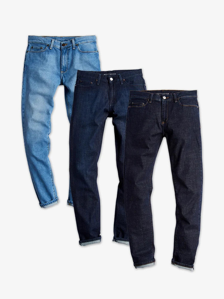 Straight Benson, Crosby and Wooster 3-Pack Jeans