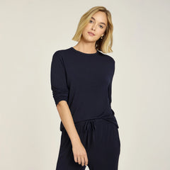 Pajama Long Sleeve Crew Neck