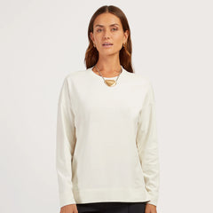 Cotton Jersey Oversized Long Sleeve Tee