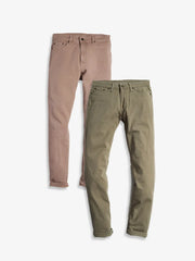 Slim Twill Stretch Jeans 2-Pack