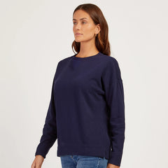 Cotton Jersey Oversized Long Sleeve Tee