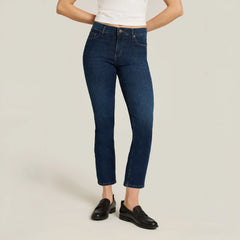 Mid Rise Slim Cropped Leg Logan Jeans