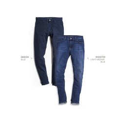 Skinny Wooster and Skinny Mercer 2-Pack Jeans