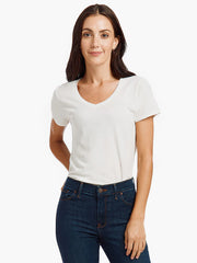 Fitted V-Neck Marcy Tee