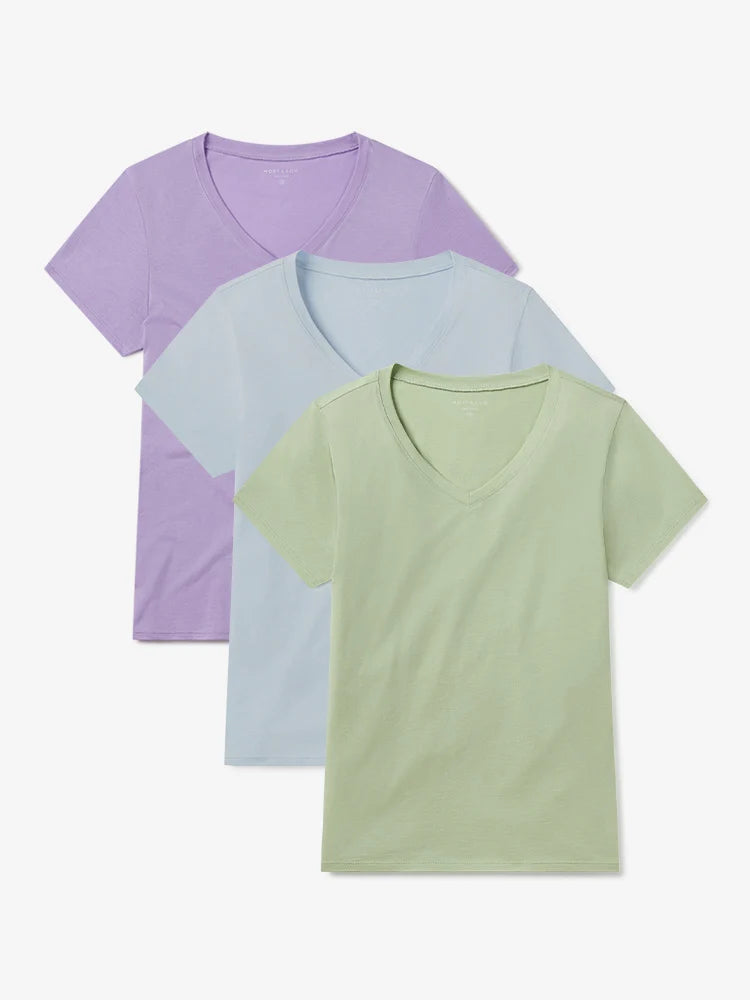 Fitted V-Neck Marcy 3-Pack
