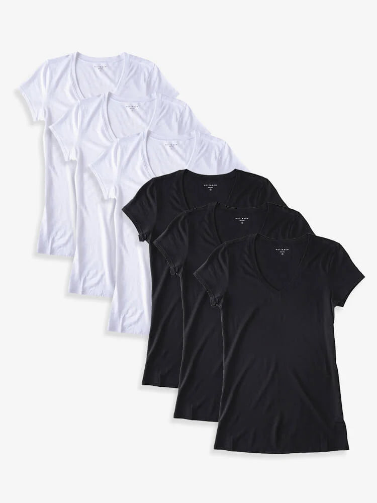 Fitted V-Neck Marcy 6-Pack