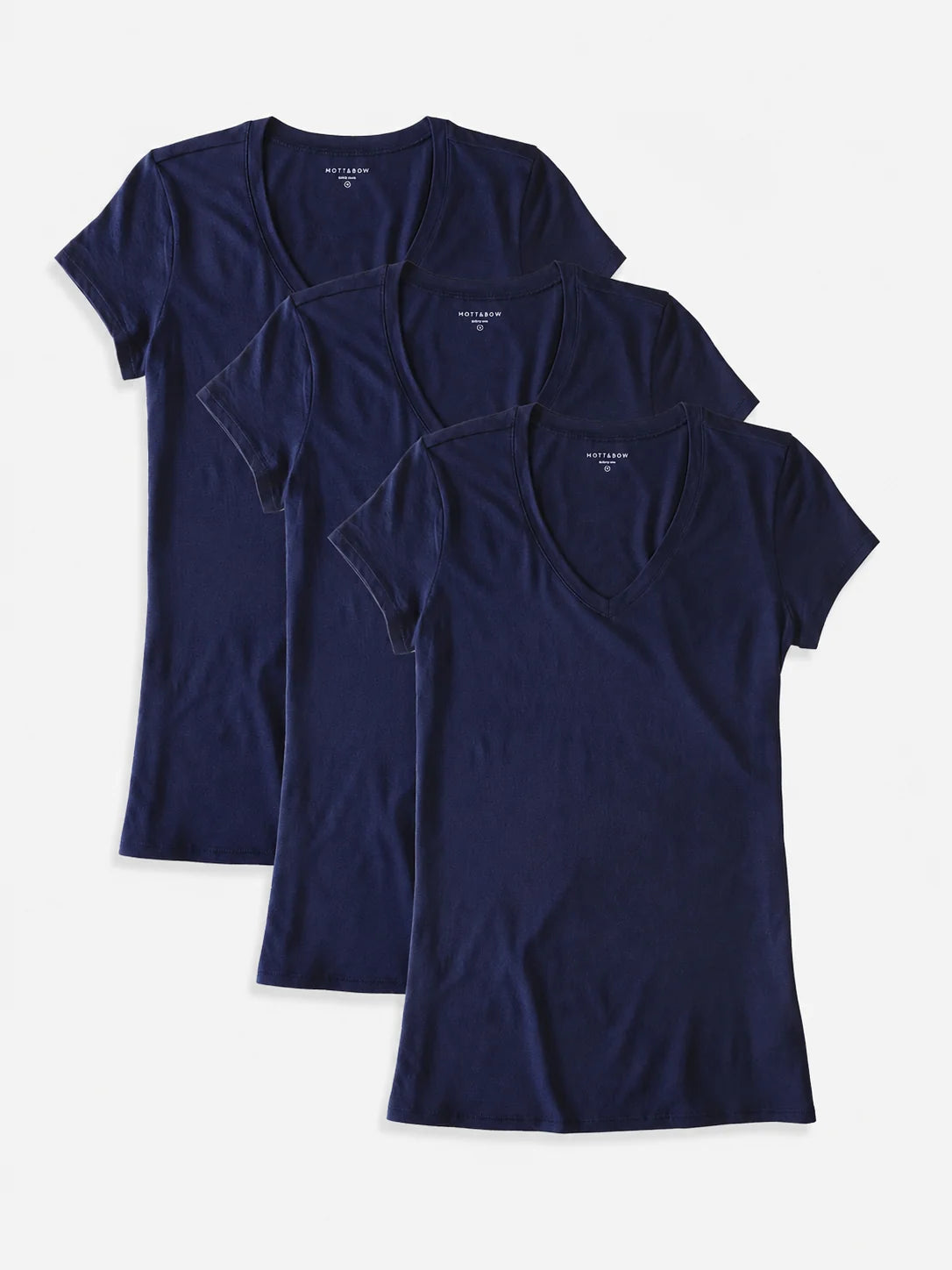 Fitted V-Neck Marcy 3-Pack